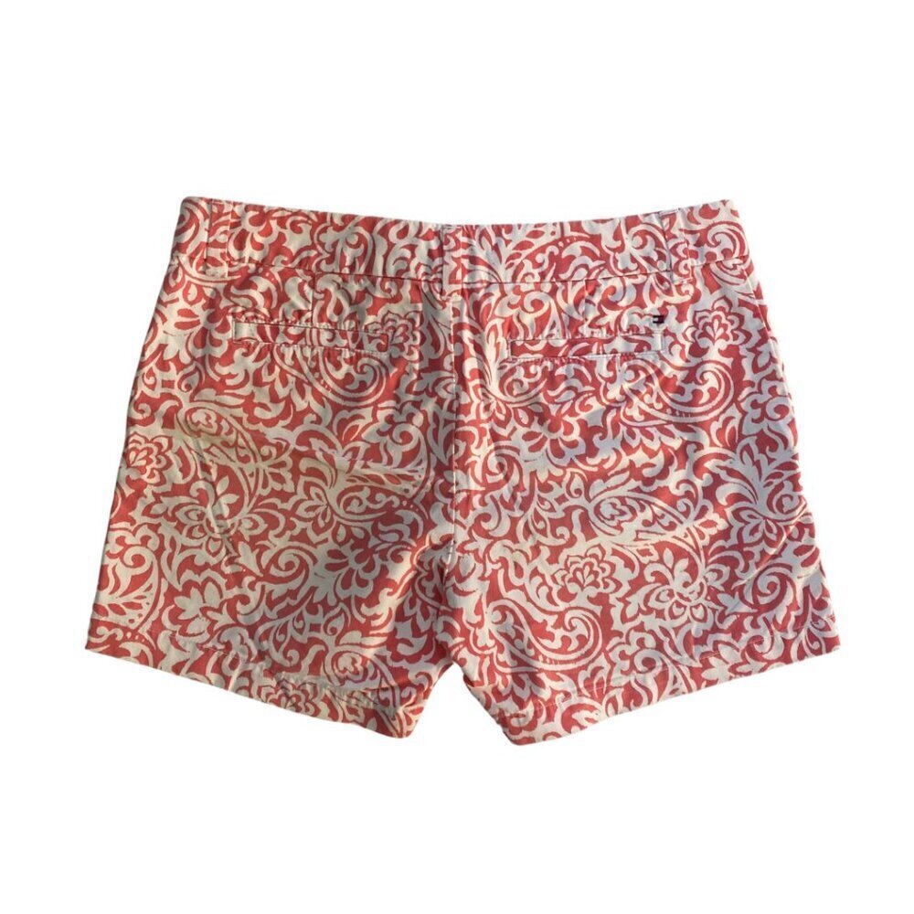 Tommy Hilfiger Women's Pink and White Floral Print Shorts, Size 6 - Picture 2 of 8